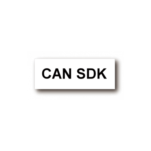 can-sdk