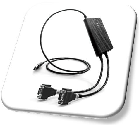 Kvaser <br />
USB CAN Pro 2×HS v2